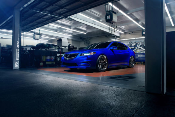 Blue Acura TLX – ADV5.0 M.V2 SL Series Wheels