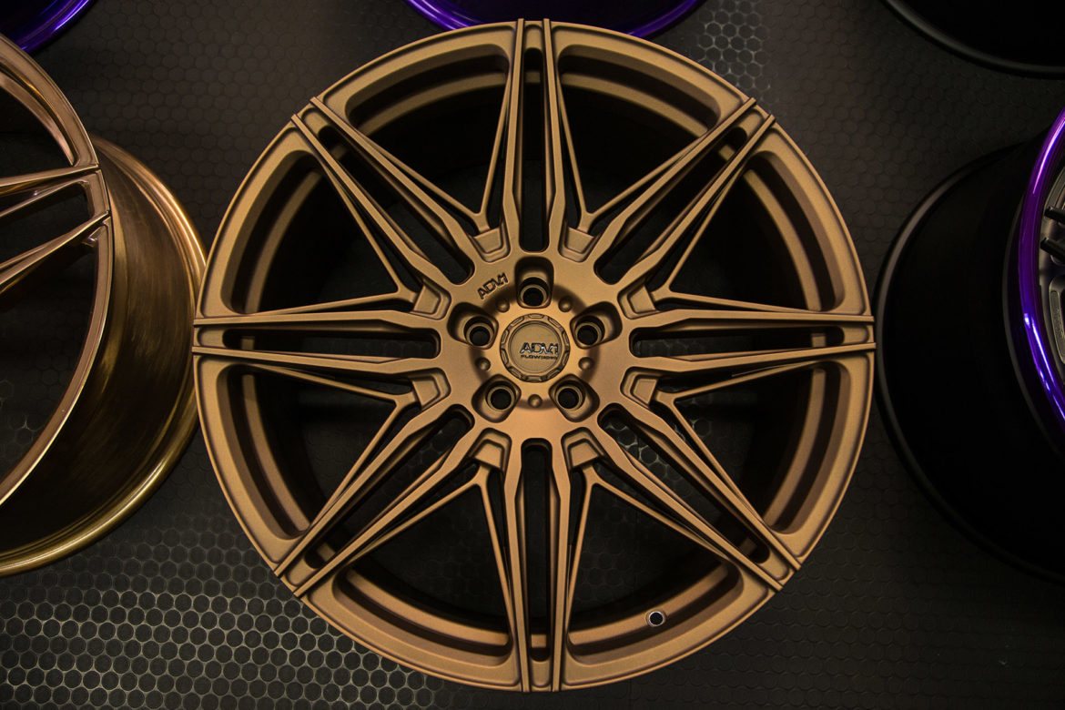 ADV08 FlowSpec Wheels - Bespoke Matte Bronze