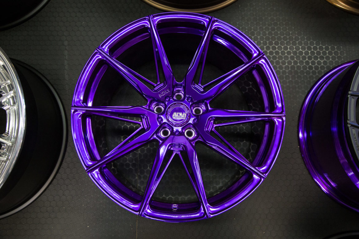 ADV5.0 FlowSpec Wheels - Polished Gloss Purple