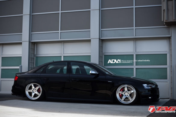 Black Audi S4 – ADV5 Track Function Concave Wheels