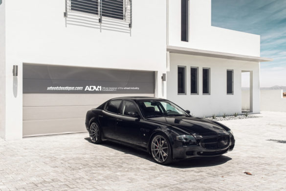 Black Maserati Quattroporte – ADV10 M.V2 SL Series Wheels