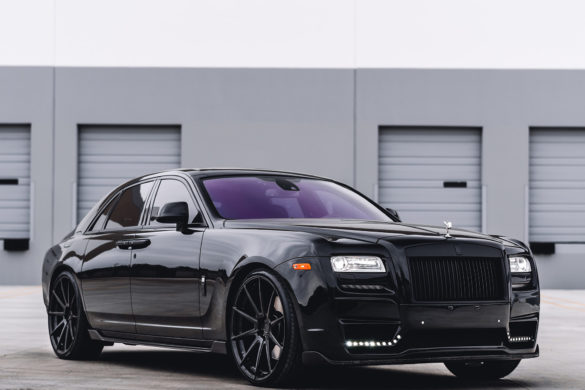 Black Rolls Royce Ghost – ADV10 M.V1 SL Series Wheels