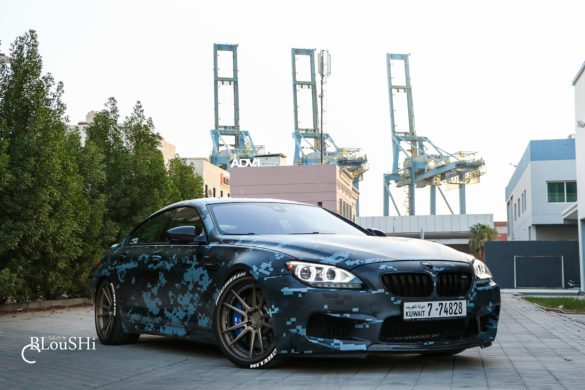 Digital Blue Camo BMW M6 Gran Coupe – ADV5.2 Track Spec SL Wheels