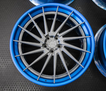 ADV15R Track Spec SL – Matte Gunmetal Polished Matte Blue – BMW i8