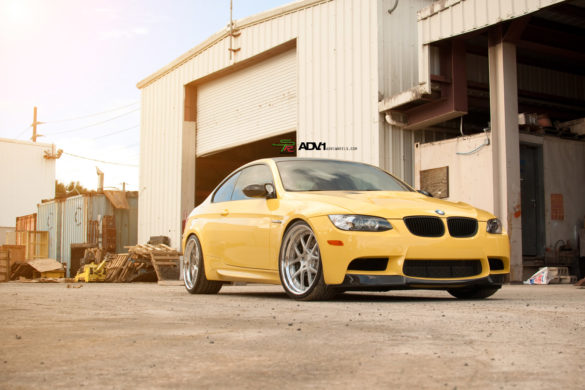 Speed Yellow BMW E92 M3 – ADV5.0 Track Function Wheels