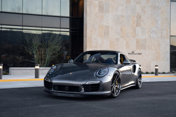 Dark Gray Porsche 911 Turbo S – ADV5.2 M.V2 SL Wheels