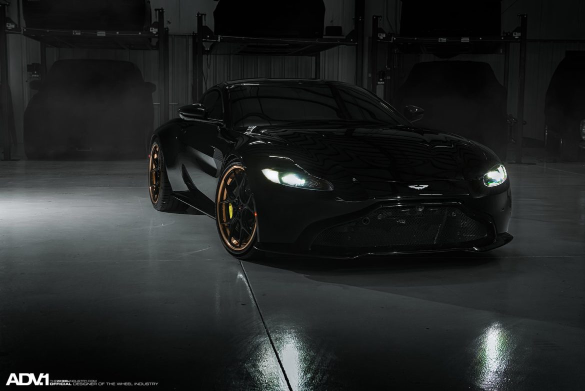 Aston Martin Vantage - ADV05D Track Spec Advanced Wheels in Matte Black w/ Polished Gloss ManBronze