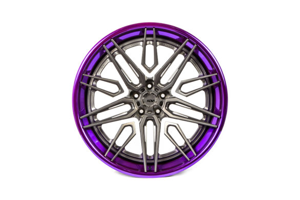ADV05F Track Spec Advanced Series – Polished Matte Liquid Smoke / Polished Gloss Purple